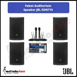 Paket Auditorium  speaker JBL EON715 - 4 Speaker